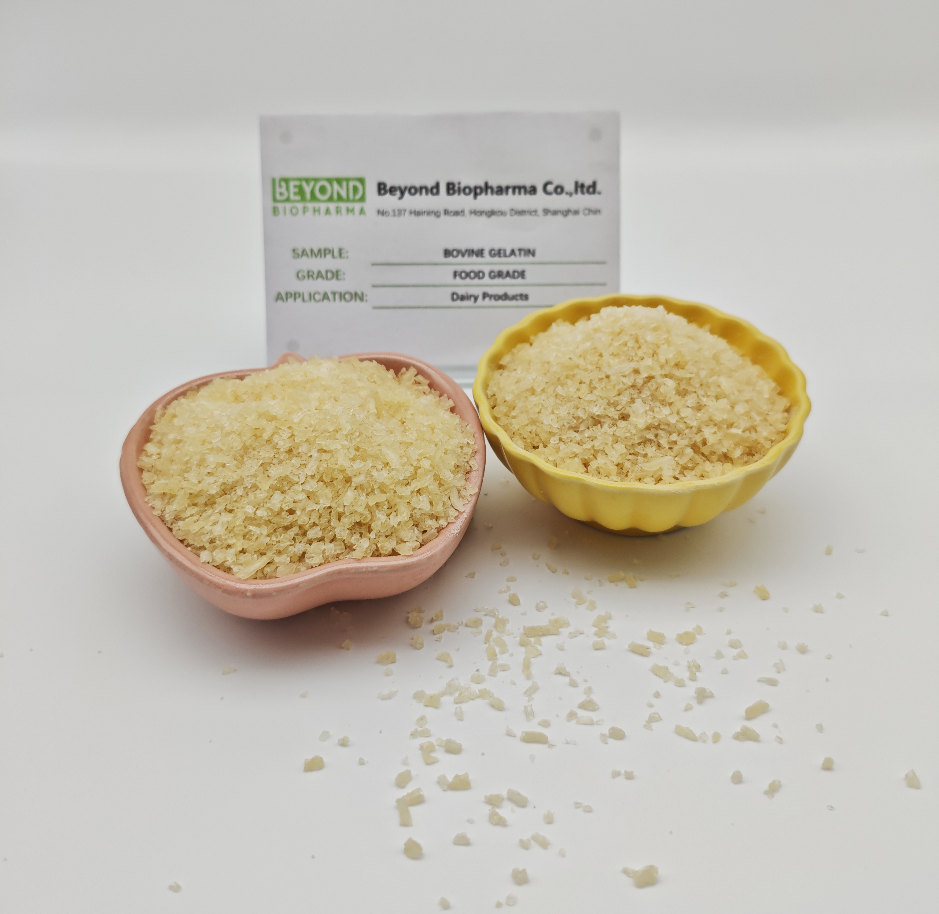 Revealing the difference between industrial gelatin and edible gelatin