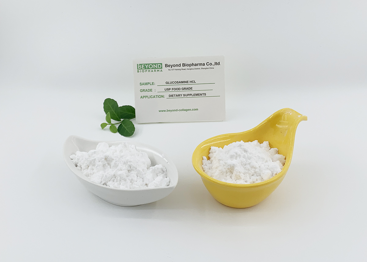 Glucosamine HCL เกรดอาหารระดับพรีเมียมใช้สำหรับอาหารเสริม