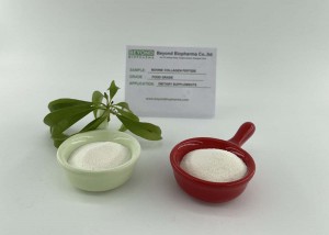 Excellent solubility of  Bovine Collagen Granule made from cow skin, promote your muscles flexibility