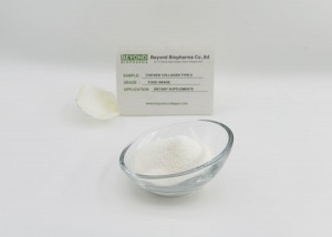 Pharma Grade Undenatured chicken collagen type ii is an excellent ingredients for Joint Care Supplements
