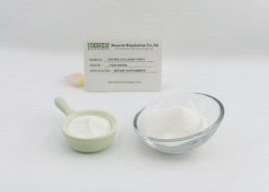 Pharma Grade Undenatured chicken collagen type ii is an excellent ingredients for Joint Care Supplements