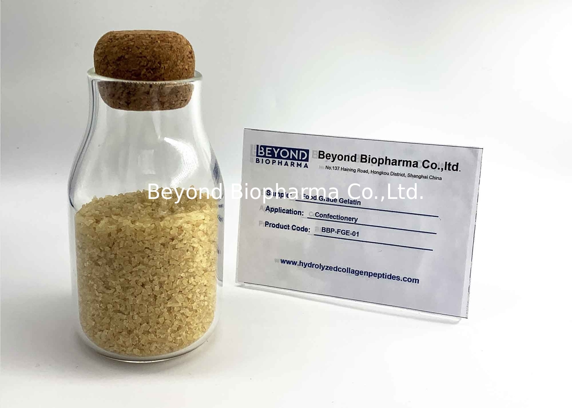 Unflavored Halal Edible Gelatin Powder to Produce Confectionery Gummies or Candies